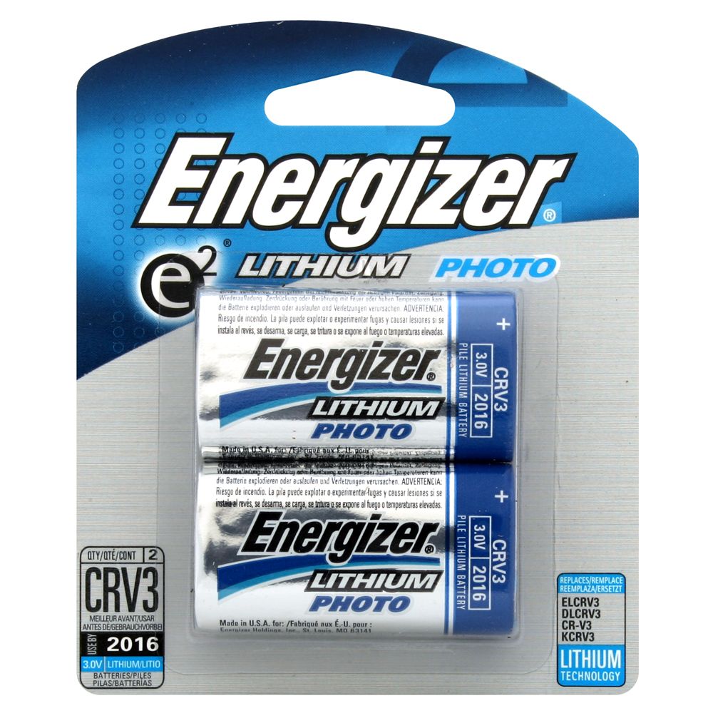 UPC 039800042880 Energizer CRV3 Lithium Photo Battery 2 Pack