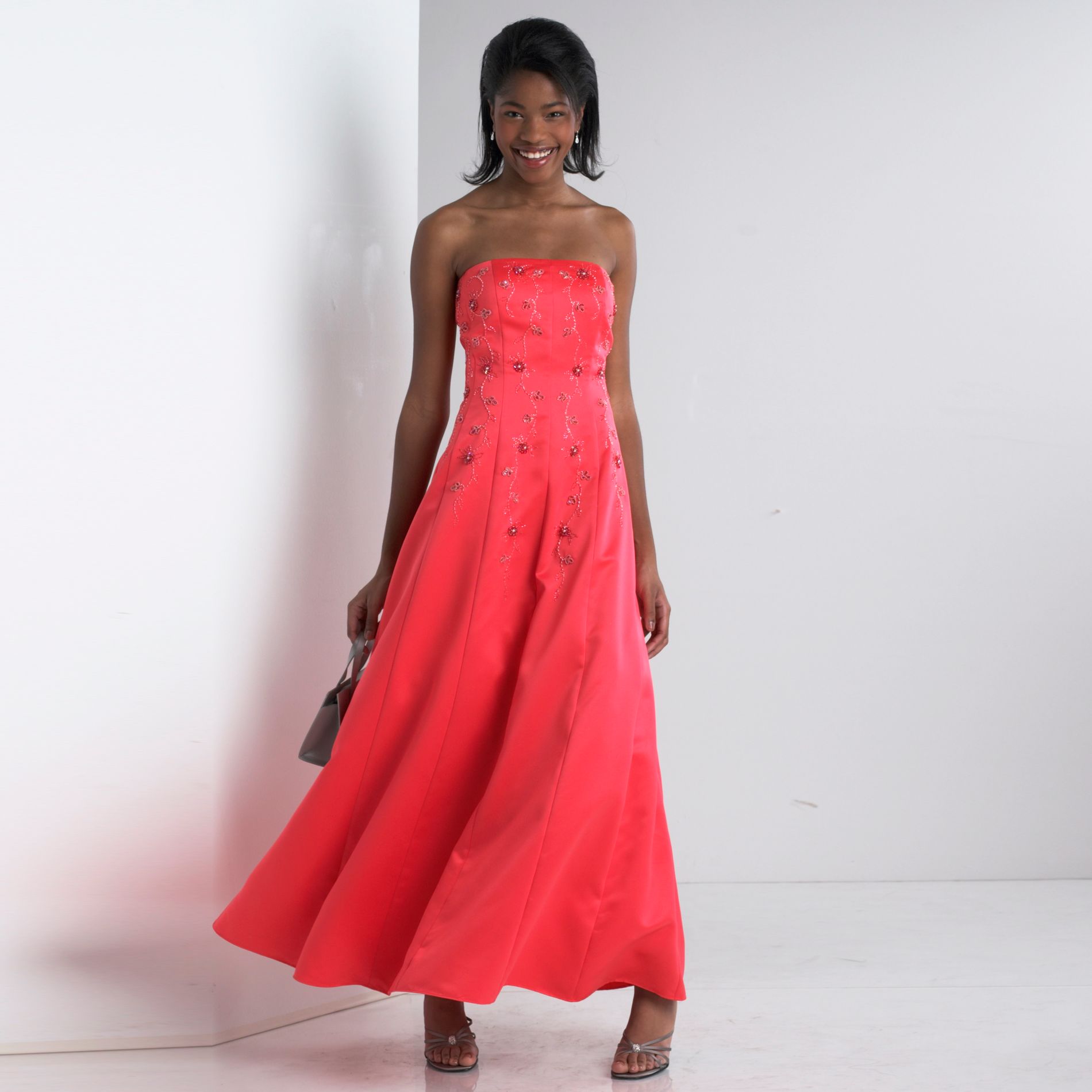 Beaded Strapless Ball Gown at Kmart.com