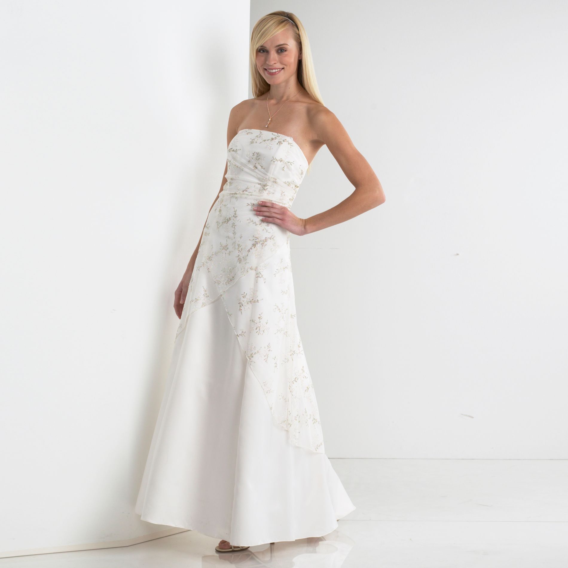 Glitter Overlay Ball Gown at Kmart.com