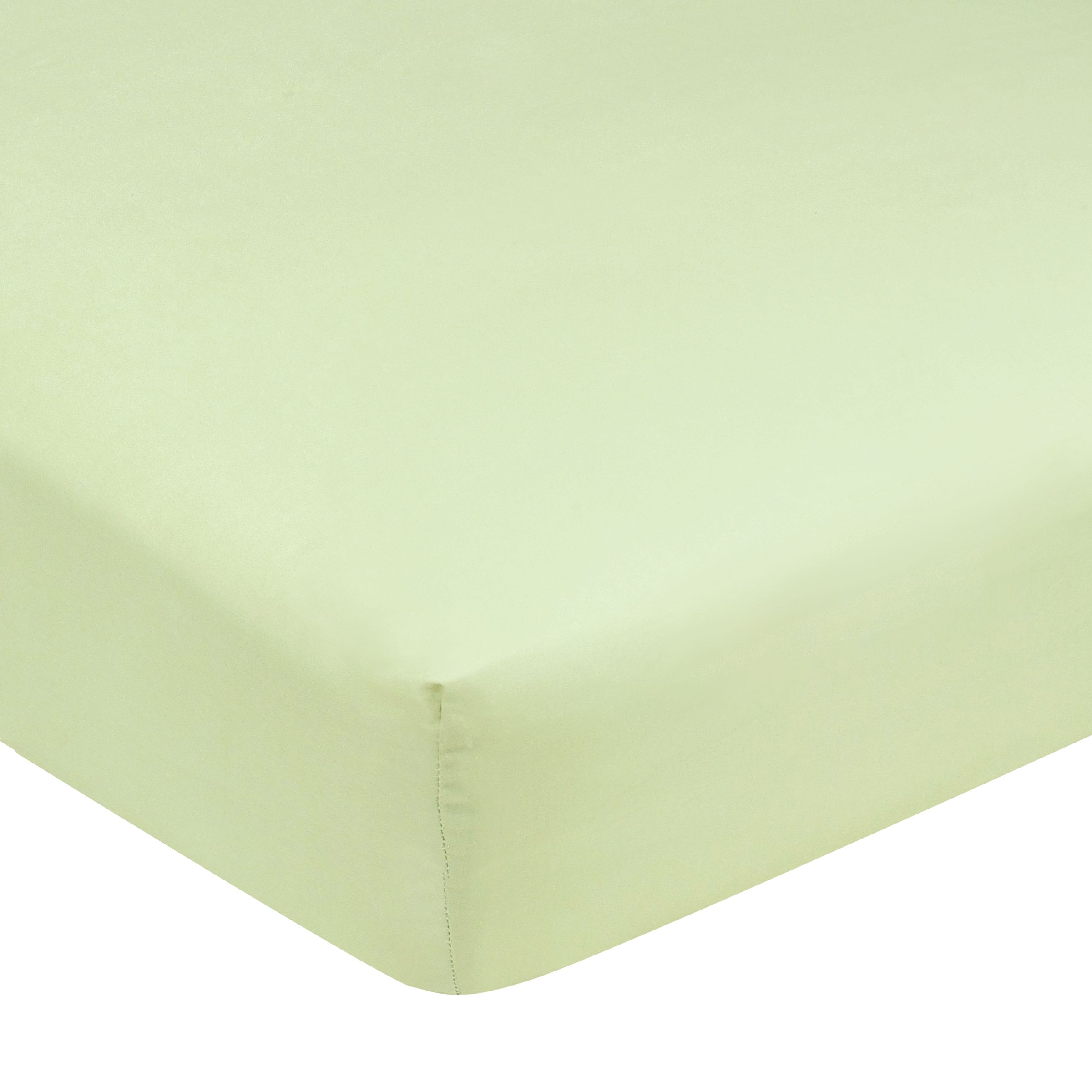  Carter's Easy-Fit Sateen Crib Sheet - Sage 