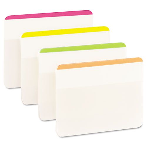Durable tabs, 2w x 1 1/2h, assorted, 24/pack