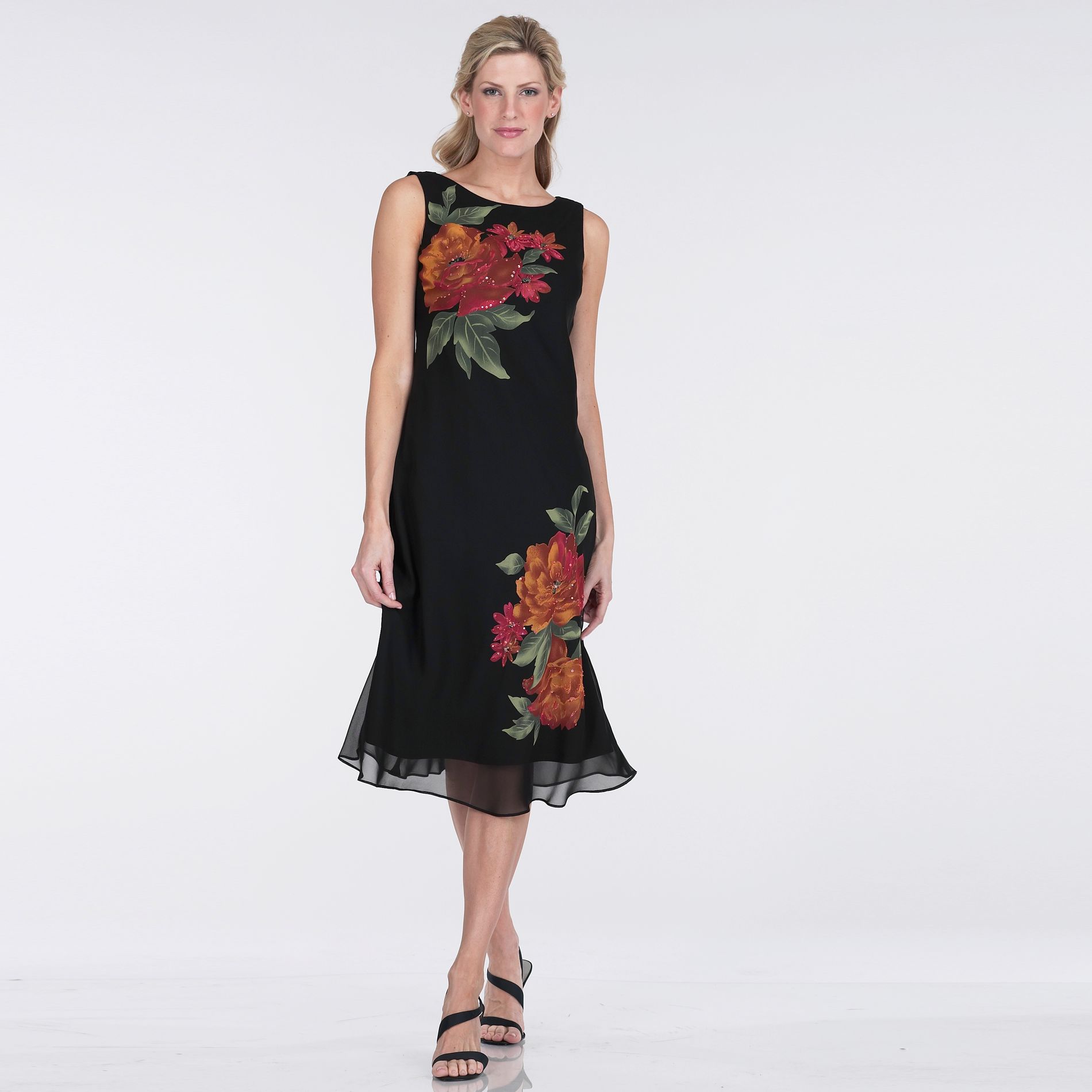 JBS Flutter Sleeve with Flower Dress at Kmart.com