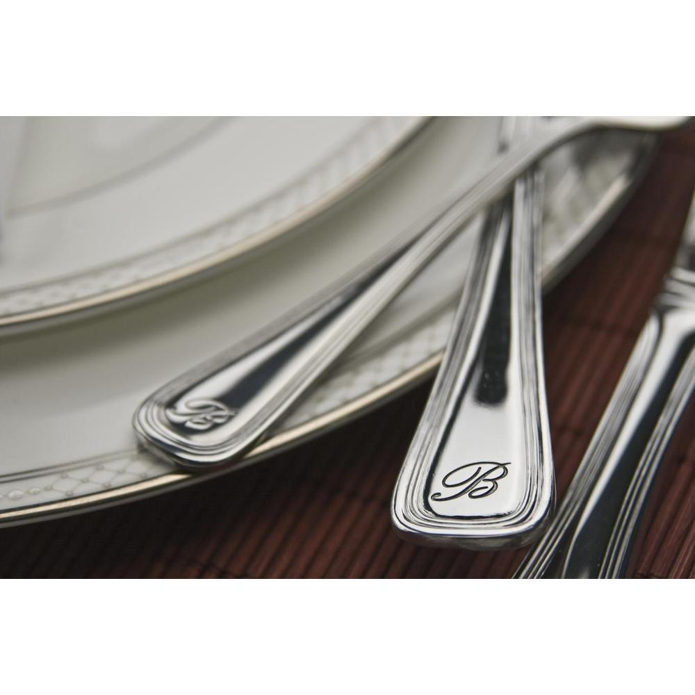 46 PC CATHERINE PERSONALIZED FLATWARE - G