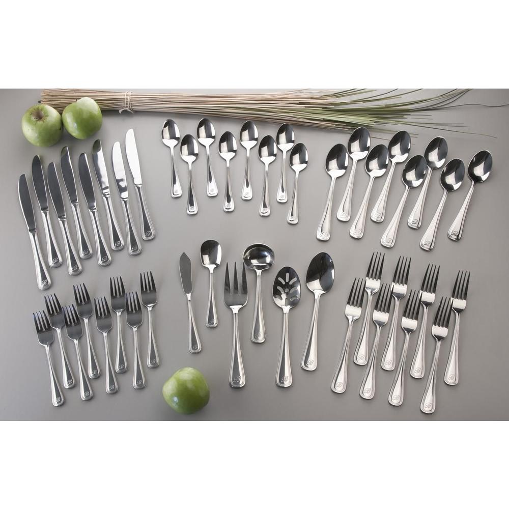 46 PC CATHERINE PERSONALIZED FLATWARE - G
