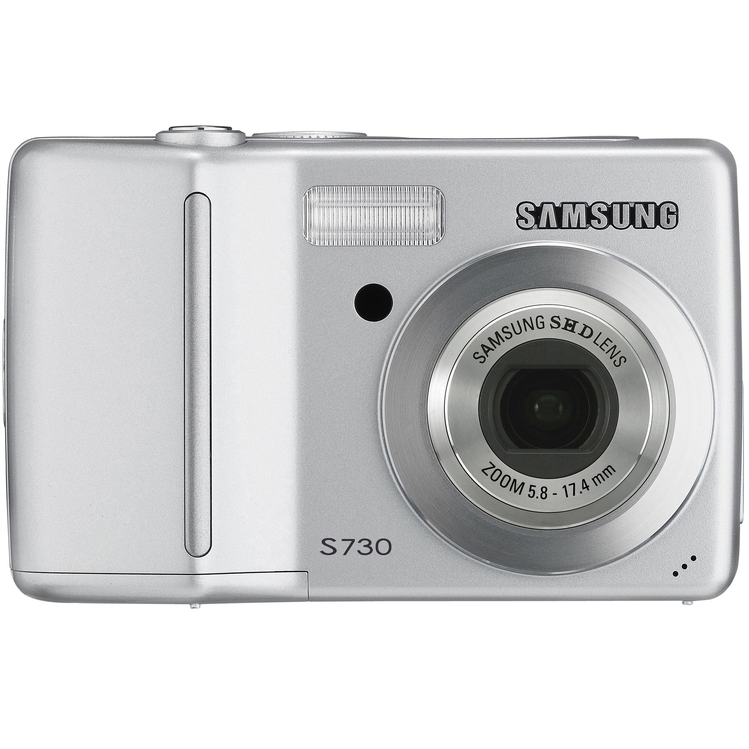 7.2MP Digital Camera with 3x Optical Zoom/5x Digital Zoom - Silver