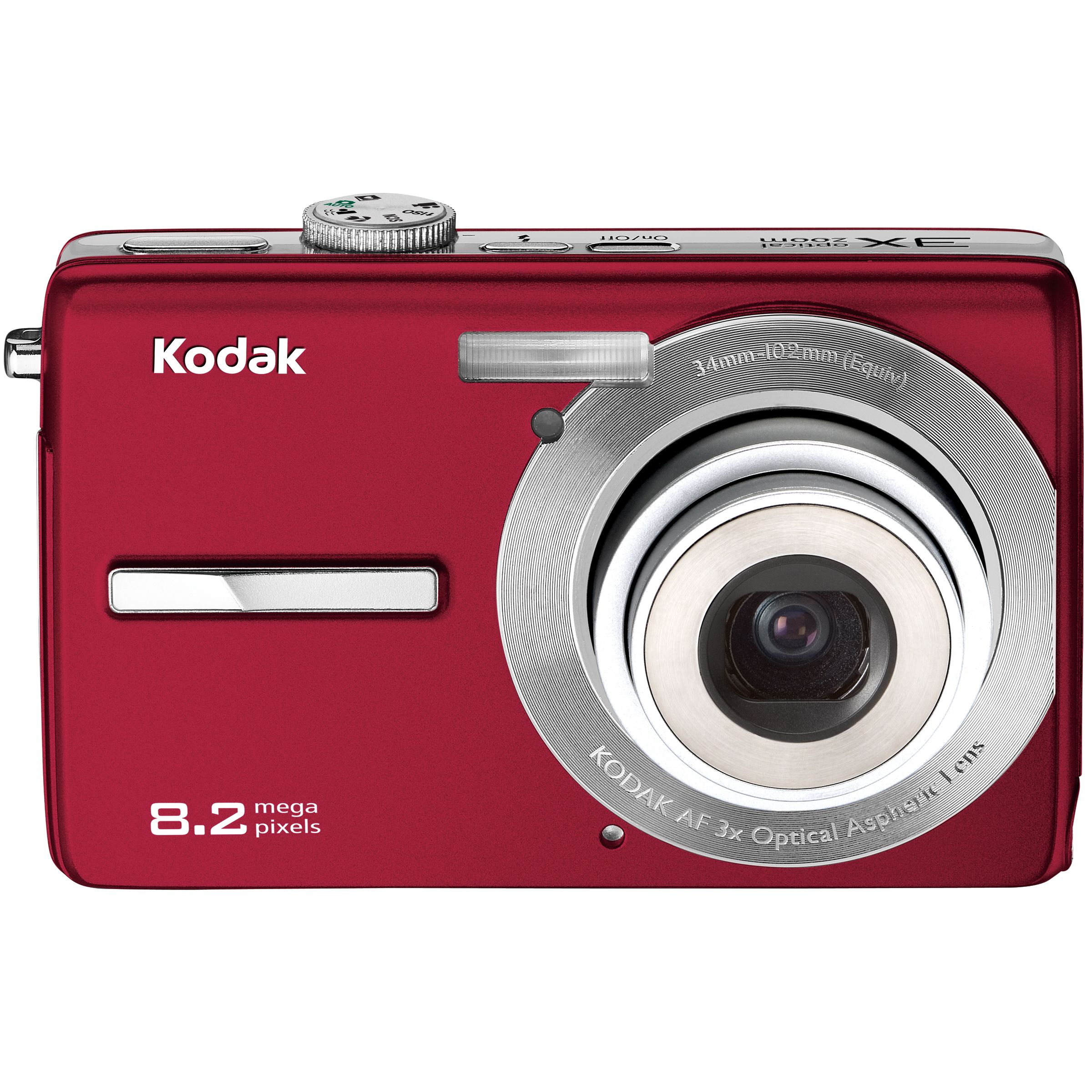 8.2MP Digital Camera, EasyShare M863 - Red