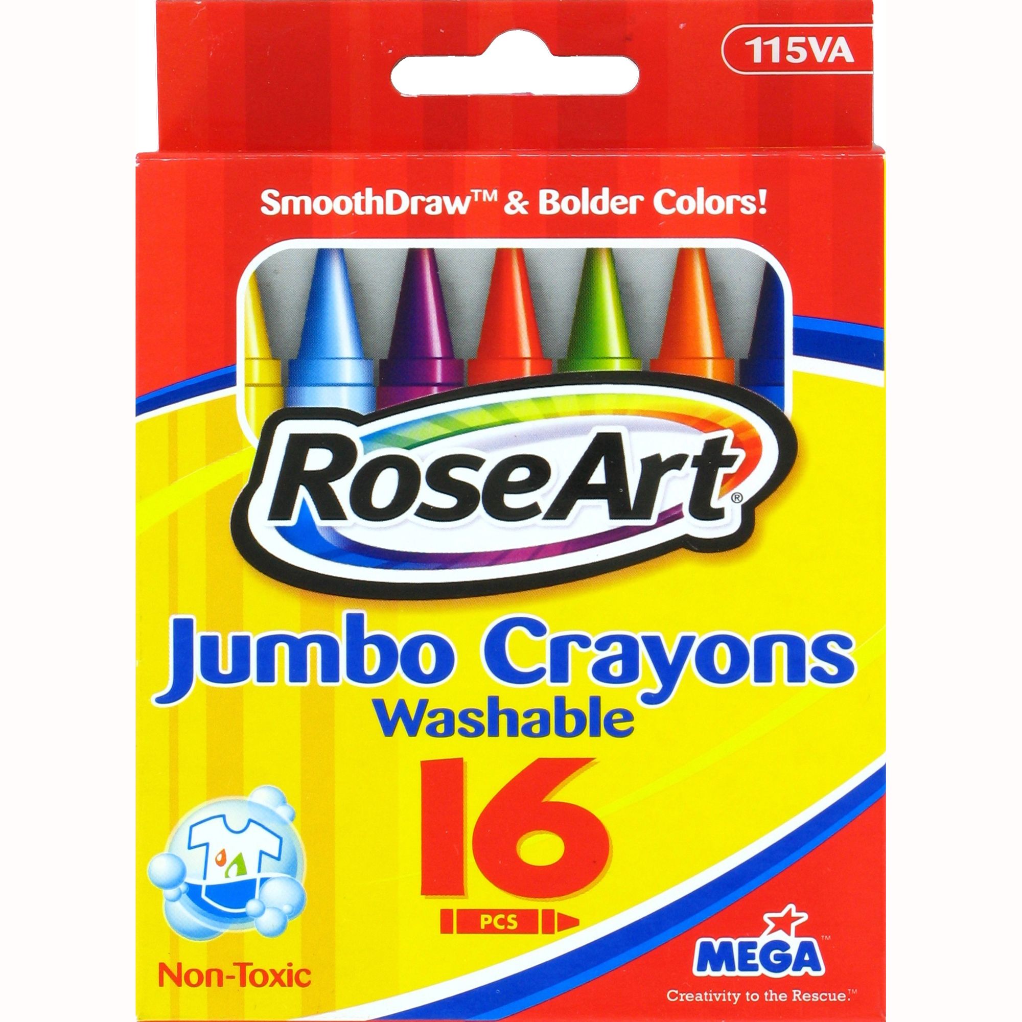 UPC 072348001155 Crayola 16 Count Jmbo Crayons 16 Count Jmbo Crayons