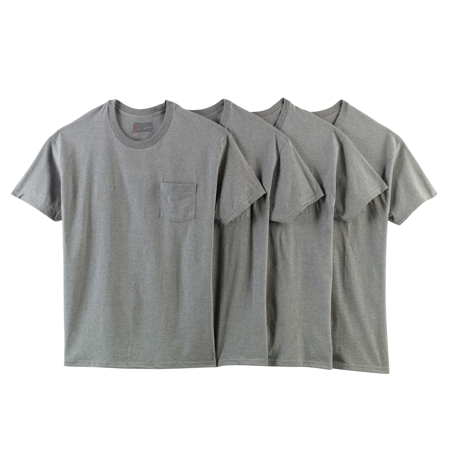 Hanes Men's Big & Tall Tagless Crewneck Tee at mygofer.com