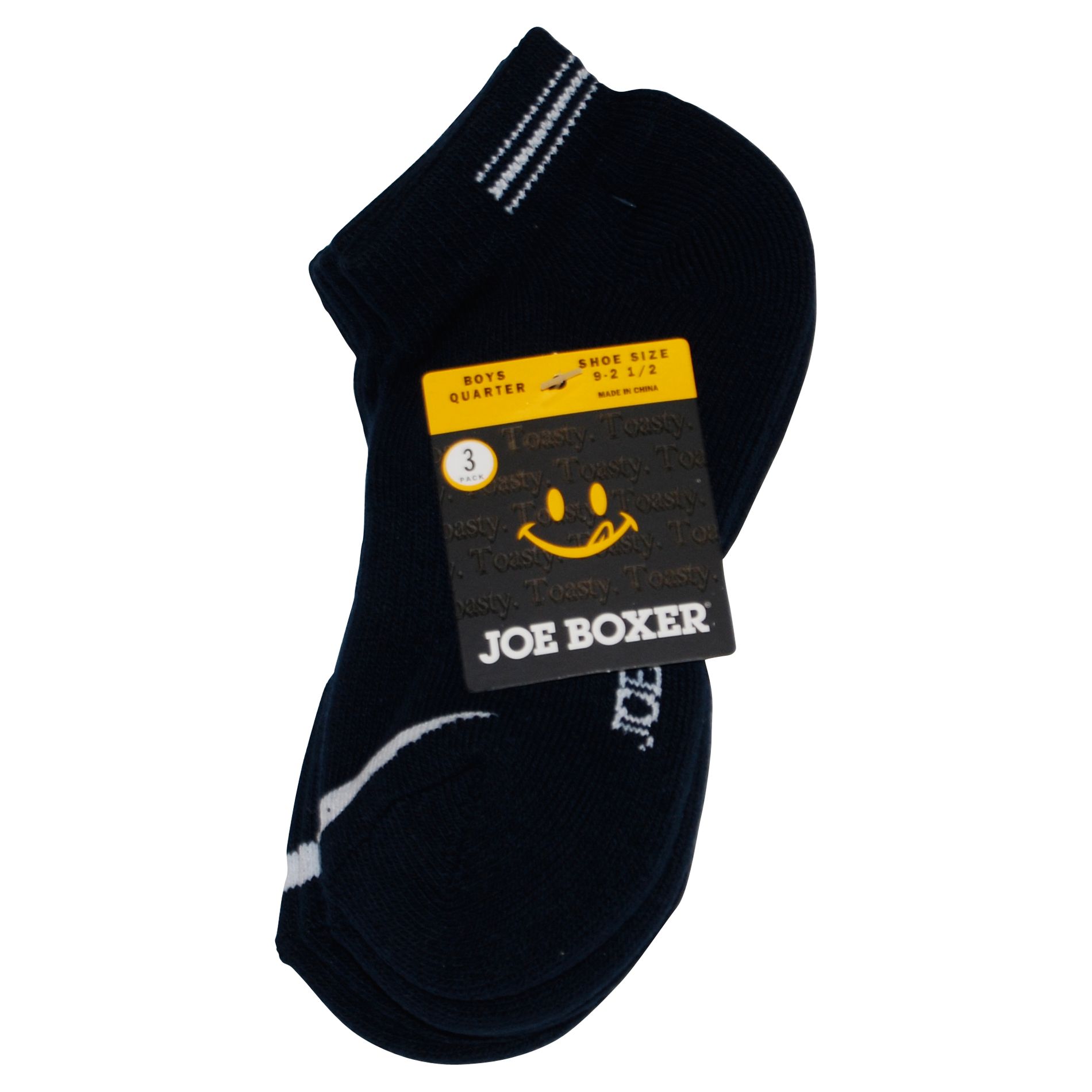 Joe Boxer Boy's 3 Pack Quarter Sock at Kmart.com