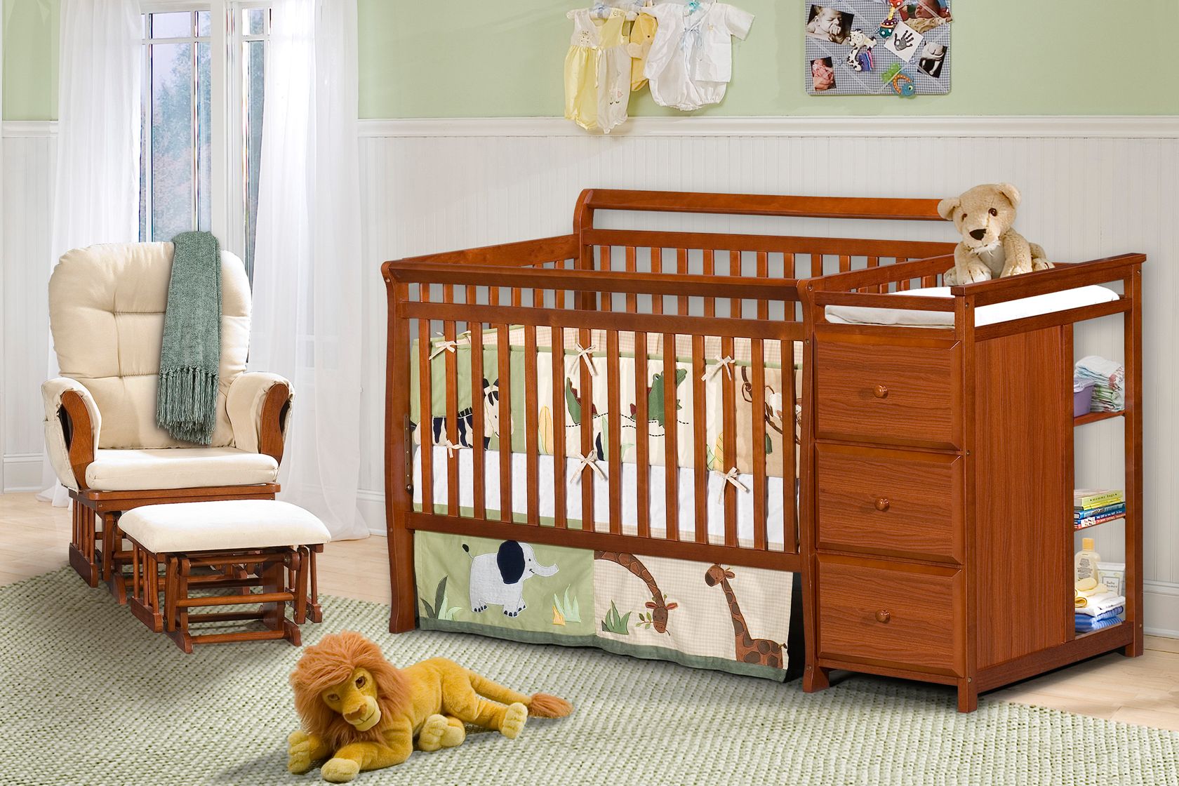 Dorel Crib Changing Table bo Cherry Baby Baby