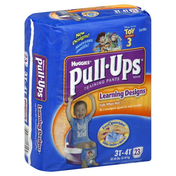 Huggies Pull-Ups Learning Designs Training Pants, Size 3T-4T (32-40 lbs), Disney-Pixar Toy Story 3, Jumbo, 23 pants at Sears.com