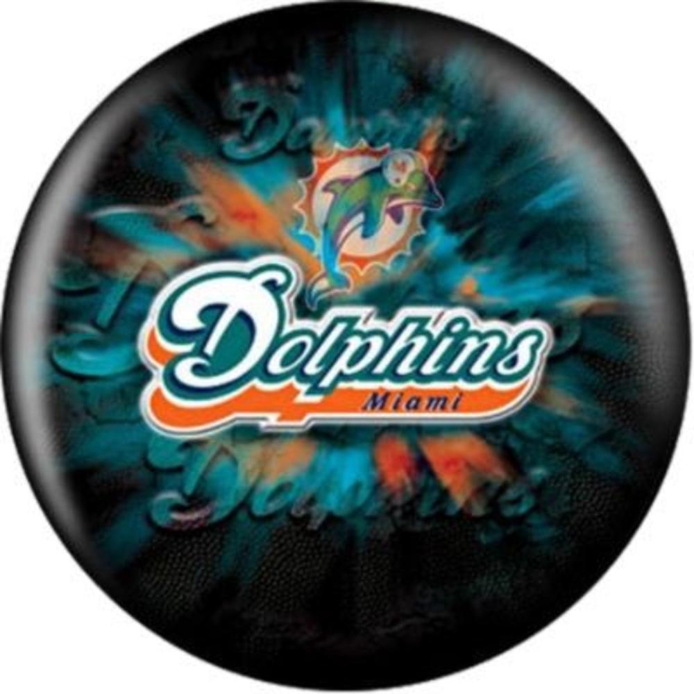 KR Strikeforce Miami Dolphins Bowling Ball