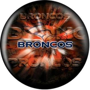 KR Strikeforce Denver Broncos Bowling Ball - Fitness & Sports - Team