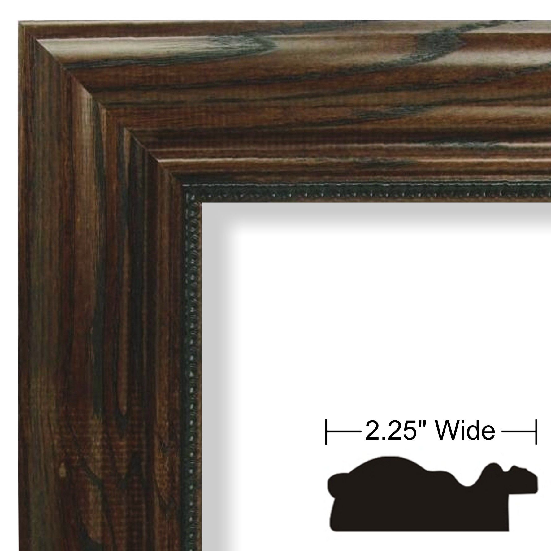 Craig Frames Inc 11x14 Gallery Walnut Solid Wood Picture Frame (15177483150) at Kmart.com
