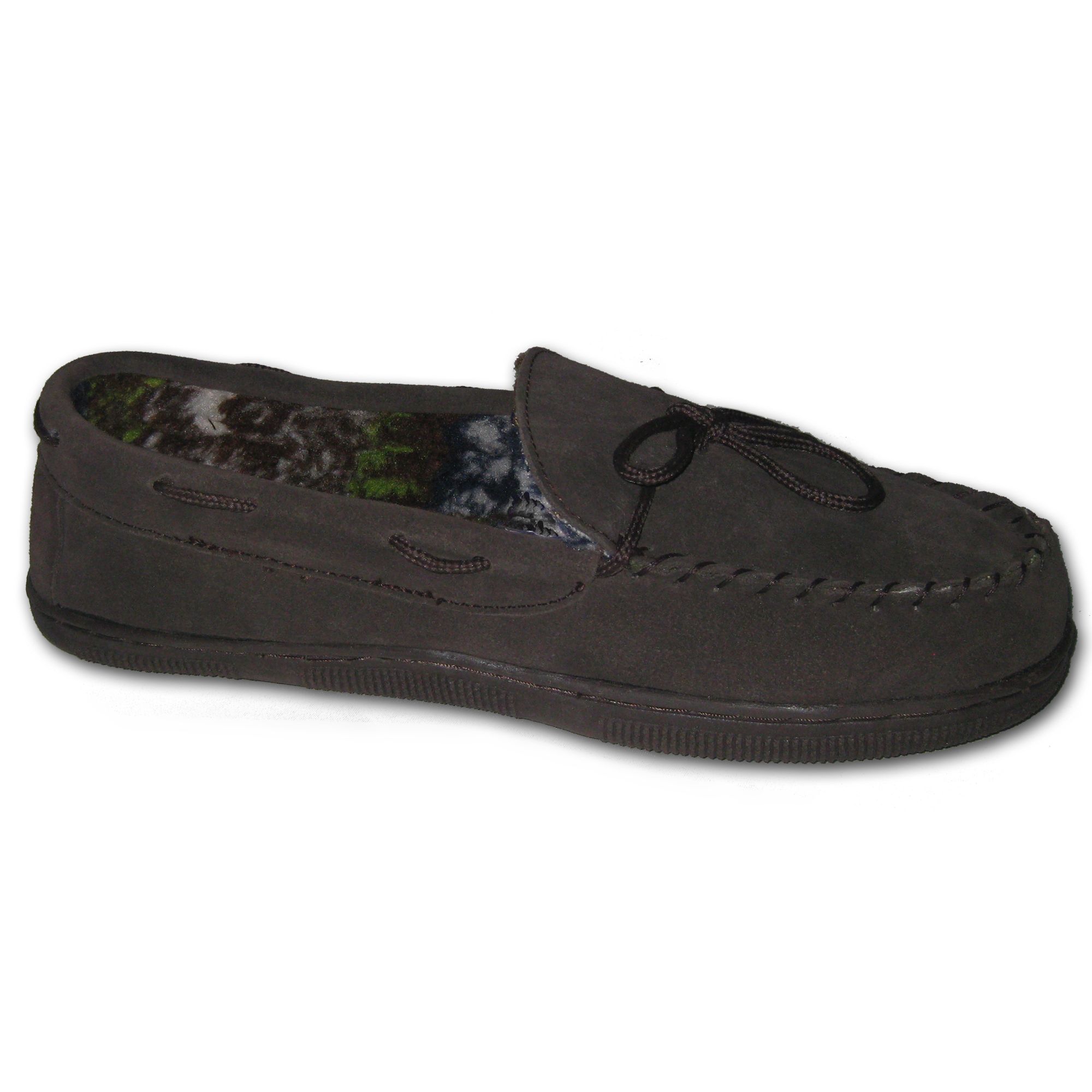 MUK LUKS® Men's Printed Berber Suede Moccasin at Kmart.com