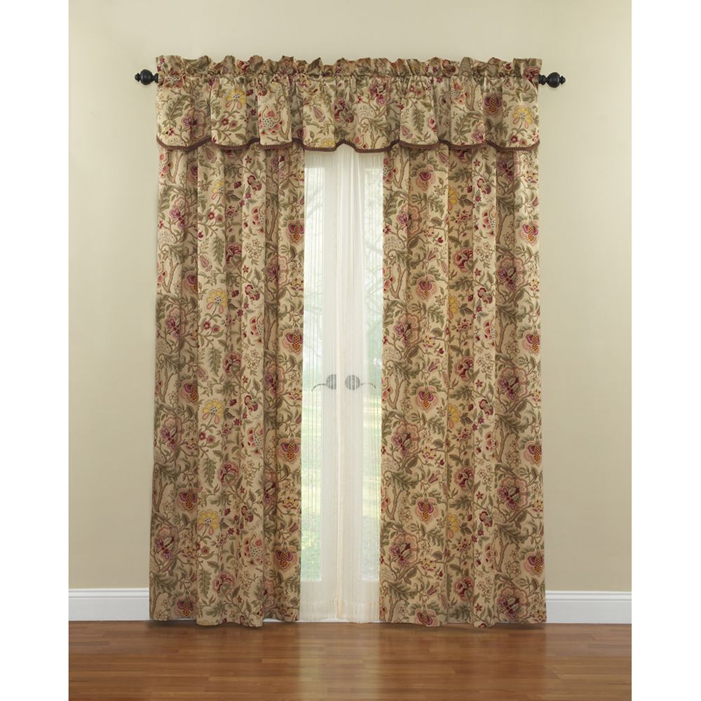 Waverly Imperial Dress Antique 42"x84" Rod Pocket Curtain Panel with Tieback at Sears.com