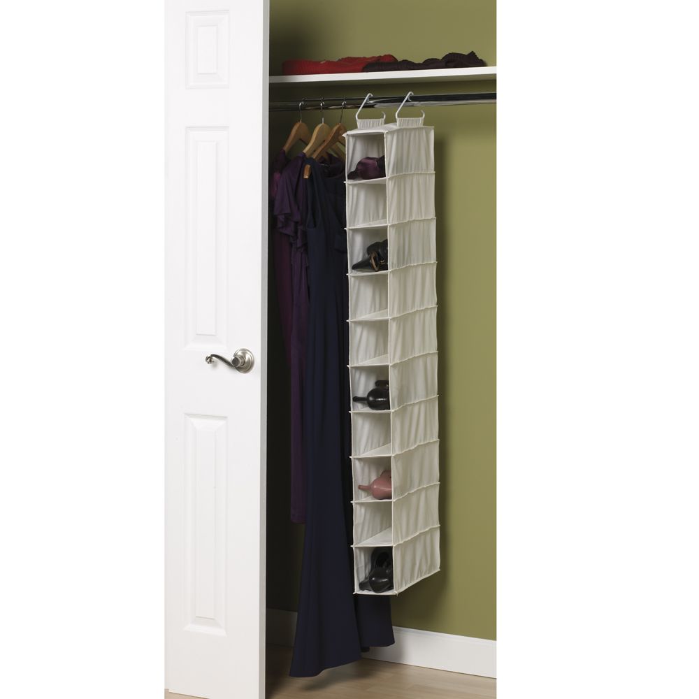 10-Pocket Hanging Shoe