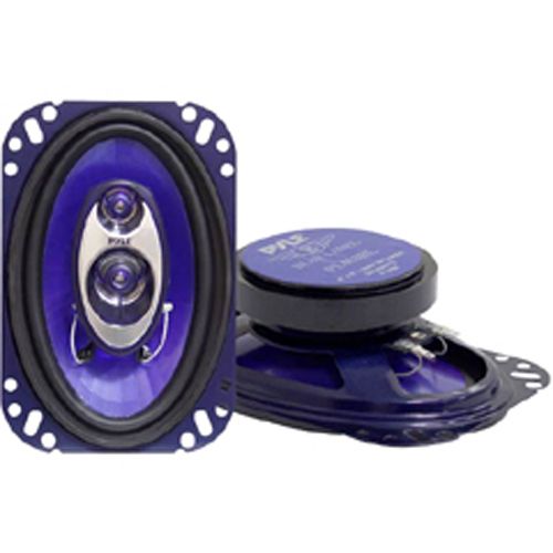 Pyle PL-463BL 4" X 6" Blue Label 3-Way Speakers - 240W Max