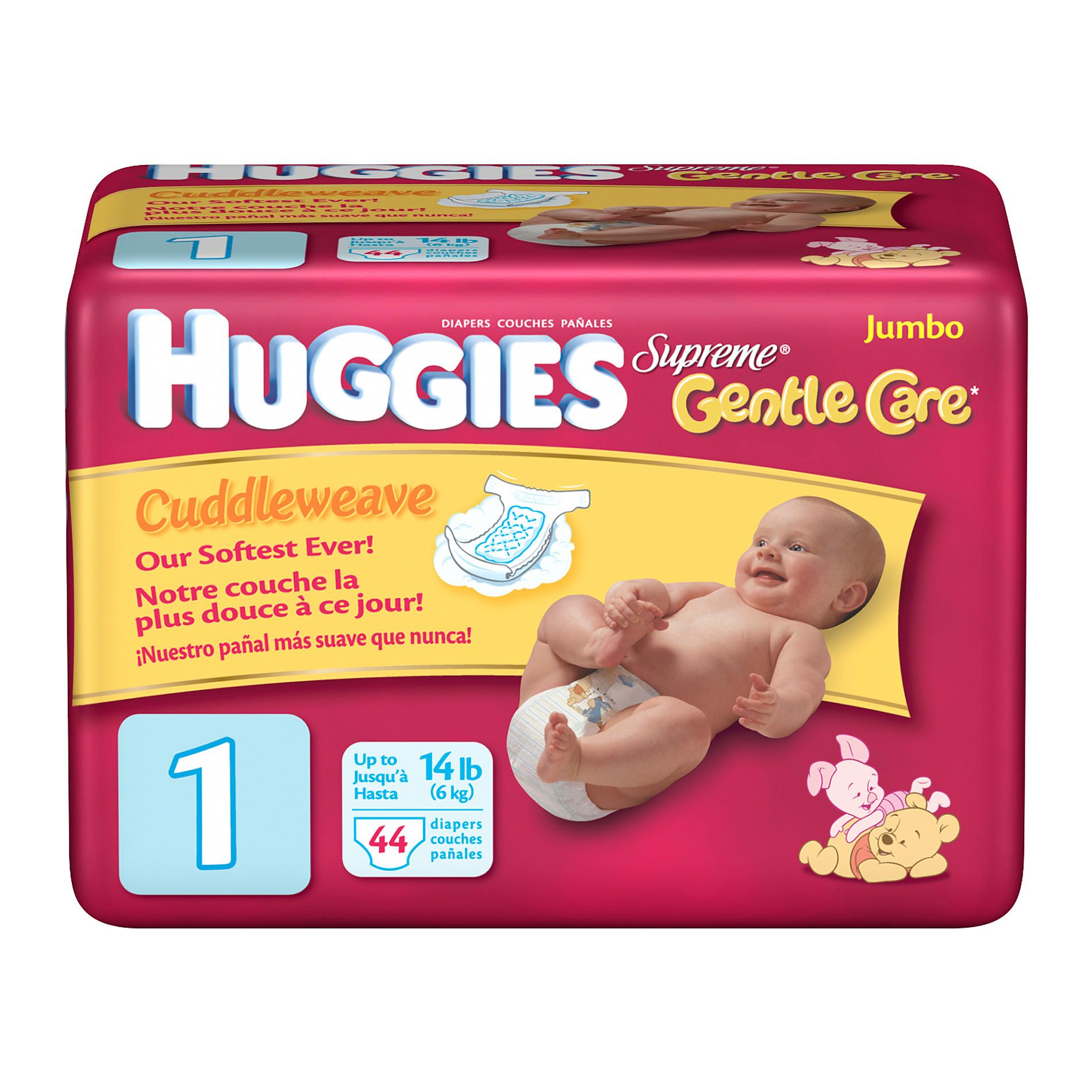 Huggies Little Movers Diapers, Size 6 UPC & Barcode