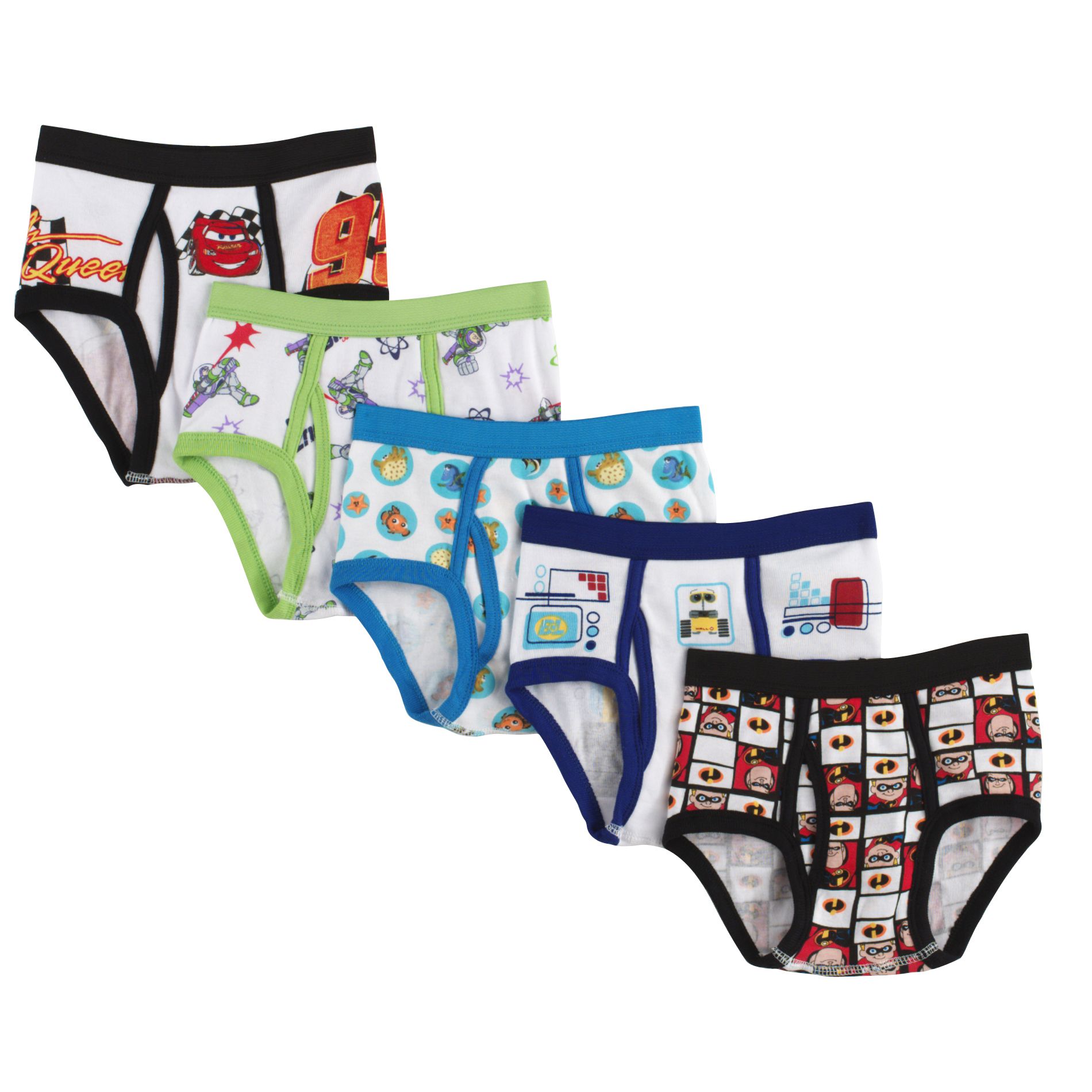 Disney Boy's 5 Pack Pixar Character Briefs Prints May Vary at Kmart.com