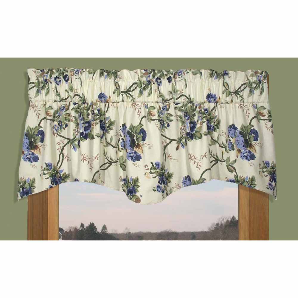 Ricardo Trading Sachet Floral M Shaped Valance In