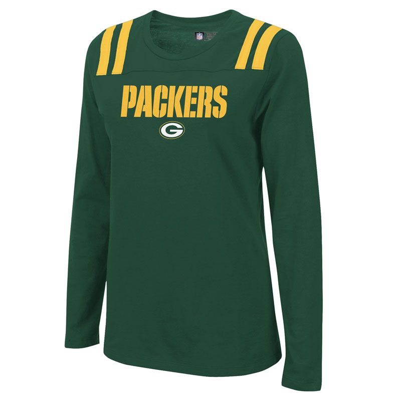Women&#39;s Green Bay Packers Team Support Long Sleeve Tee