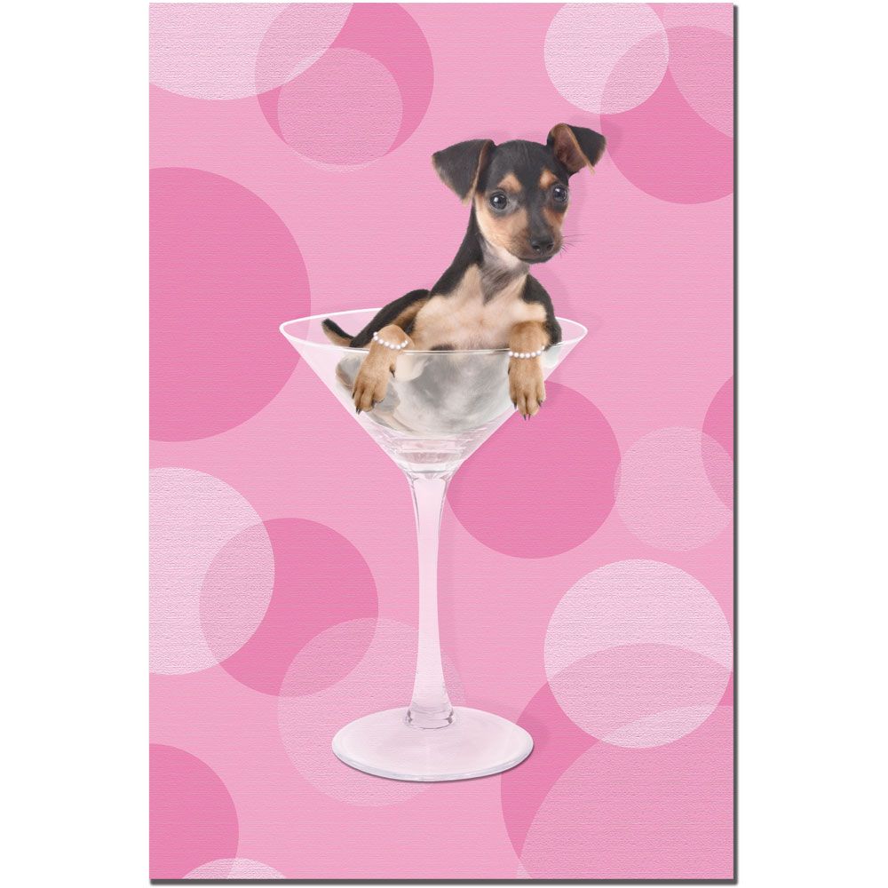 Trademark Fine Art 16x24 inches "Min Pin" by Gifty Idea Greeting Cards and Such! Art at Kmart.com