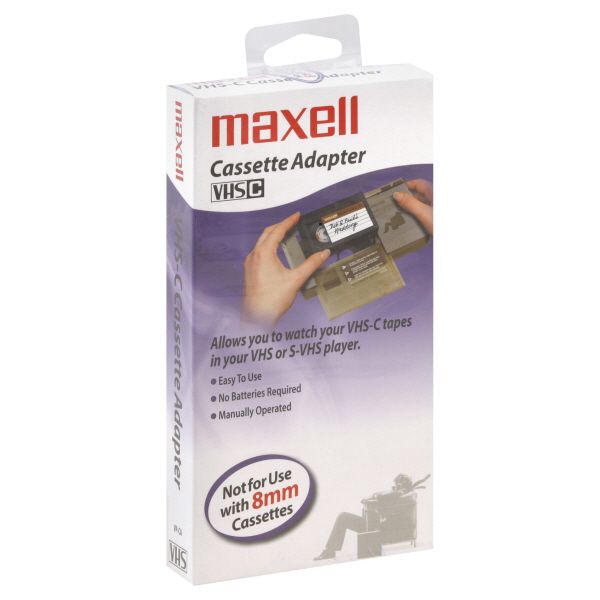 Maxell VHSC Cassette Adapter Shop Your Way Online Shopping & Earn
