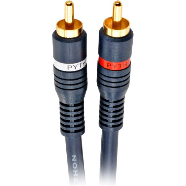 Steren 254-210BL 3foot Python Dual-Audio Cable