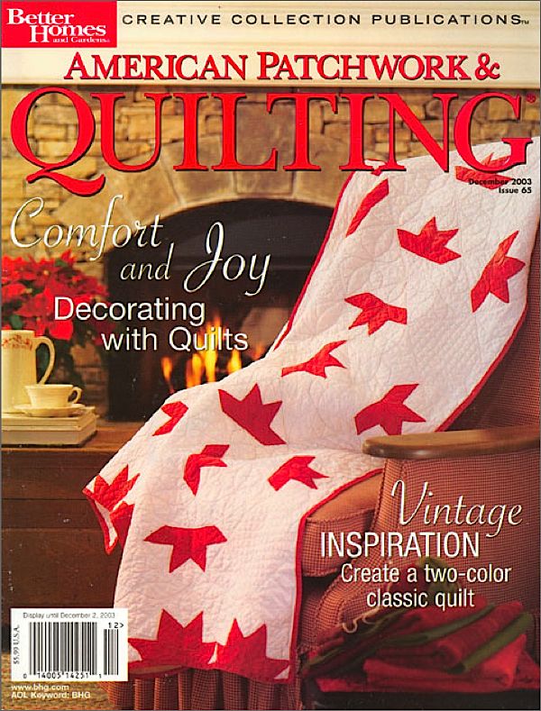 American Patchwork & Quilting Magazine at Kmart.com