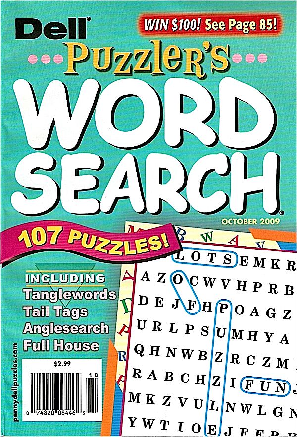 Dell Word Search Puzzles Magazine at Kmart.com