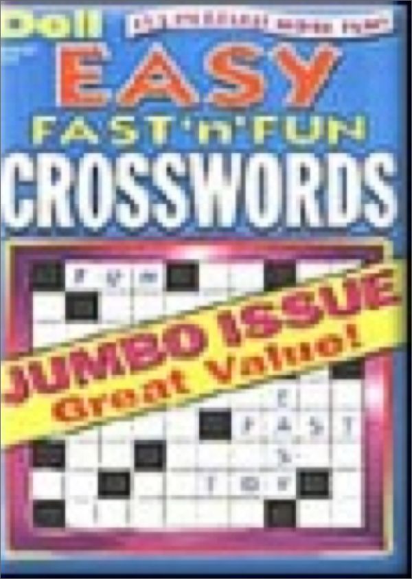 Easy Fast n' Fun Crosswords Magazine