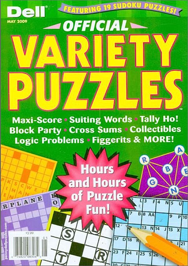 Official Variety Puzzle & Word Games Magazine