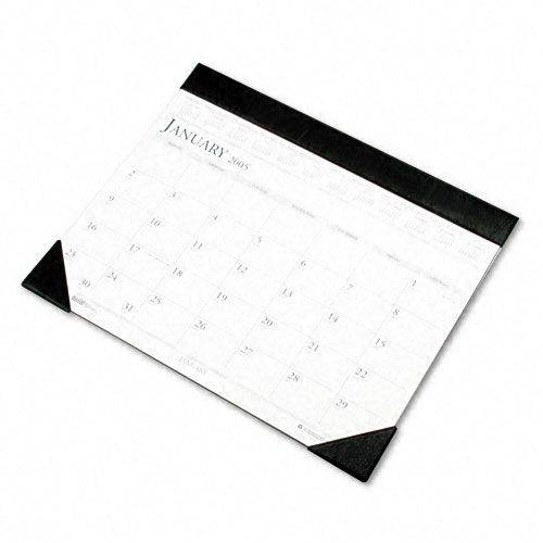 Two-Color Dated Monthly Desk Pad Calendar
