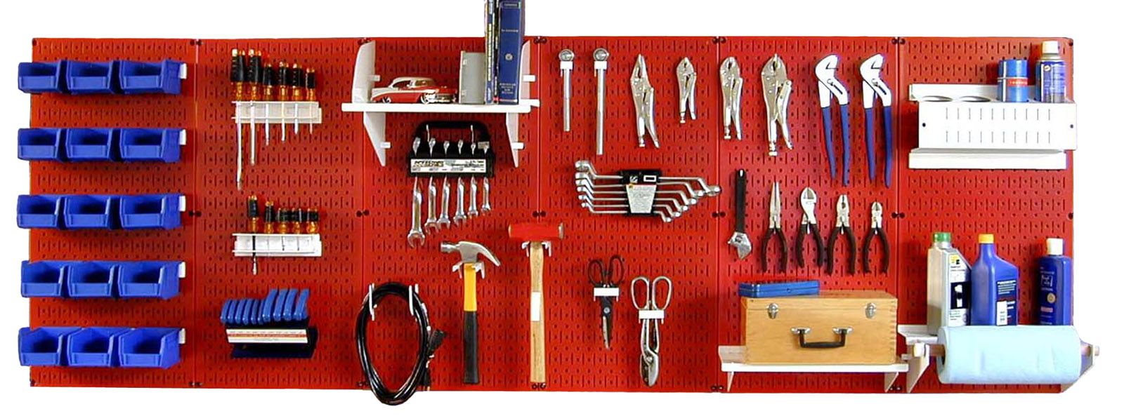 Master Workbench Metal Pegboard Tool Organizer