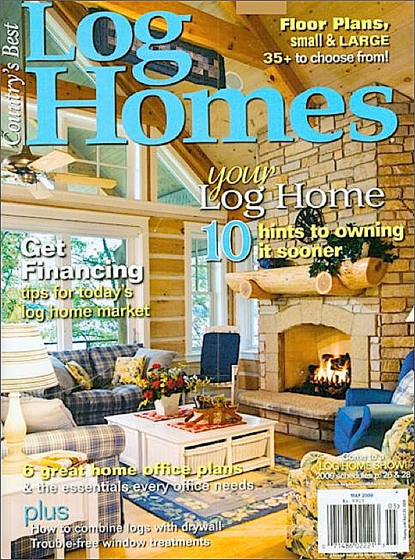 &nbsp; Country's Best Log Homes Magazine