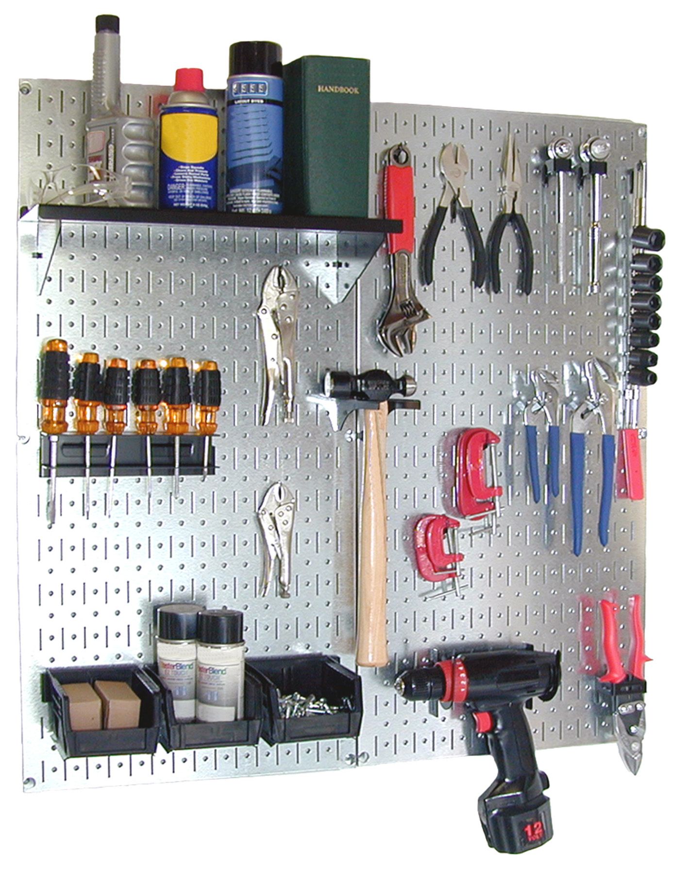 Square Metal Tool Box