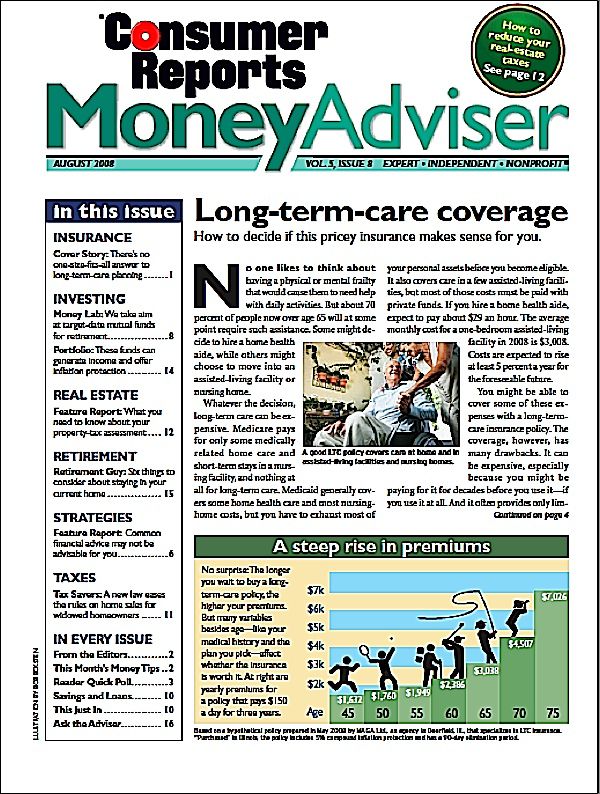 Consumer Reports Money Advisor Magazine