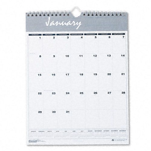 Bar Harbor Wirebound Monthly Wall Calendar