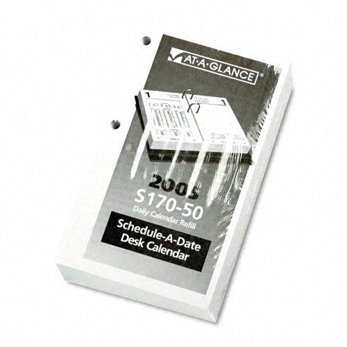 AT-A-GLANCE Financial Daily Desk Calendar Refill at Kmart.com