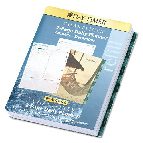Day-Timer Coastlines Dated Two-Page-per-Day Organizer Refill at Kmart.com