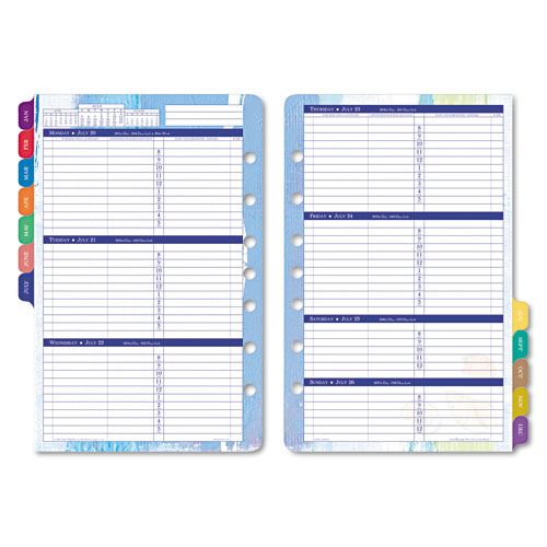 Flavia Dated Two-Page-per-Week Organizer Refill