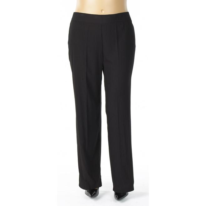 Sag Harbor Women's Plus Straight Dress Pants
