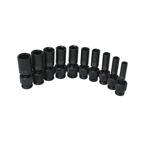 Sunex 9 Piece 1/2" Drive Universal Deep SAE Impact Socket Set at Sears.com