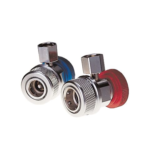 Low Side Blue Actuator Service Coupler for R-134A