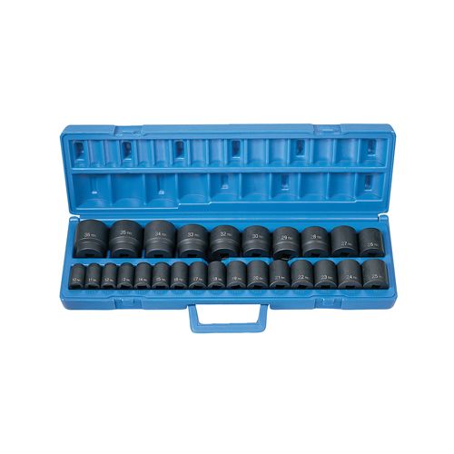Grey Pneumatic 26 Piece 1/2" Drive Metric Master Impact Socket Set at Sears.com