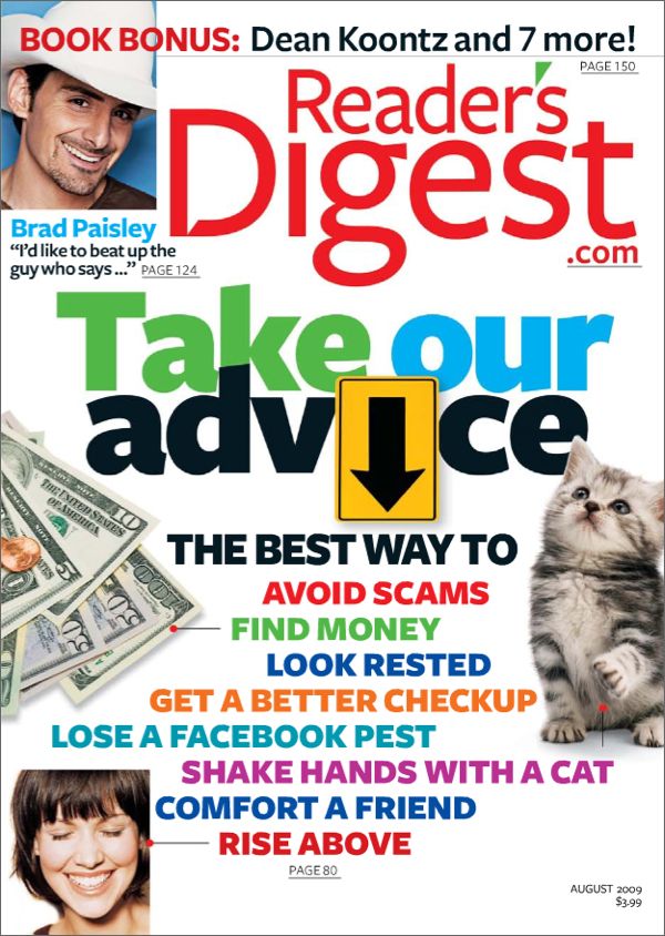 Reader's Digest Large Type  Magazine