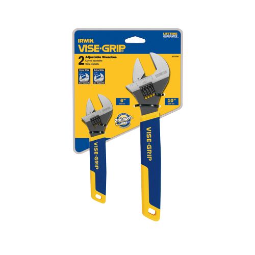 Vise Grip 2 Pc. Adjustable Wrench Set - 6 in. & 10 in. at Craftsman.com