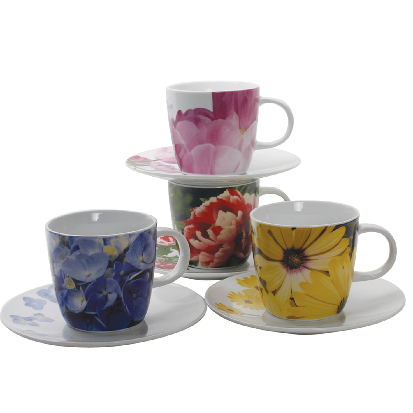 Loveramics Flowertime Cup & Saucer Set of 12 at Kmart.com