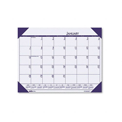EcoTones Monthly Desk Pad Calendar